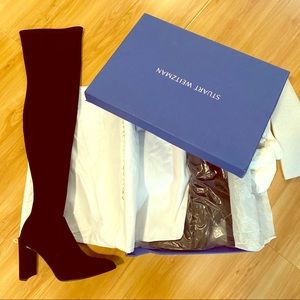 The Hichamp over the knee boots Stuart weitzman